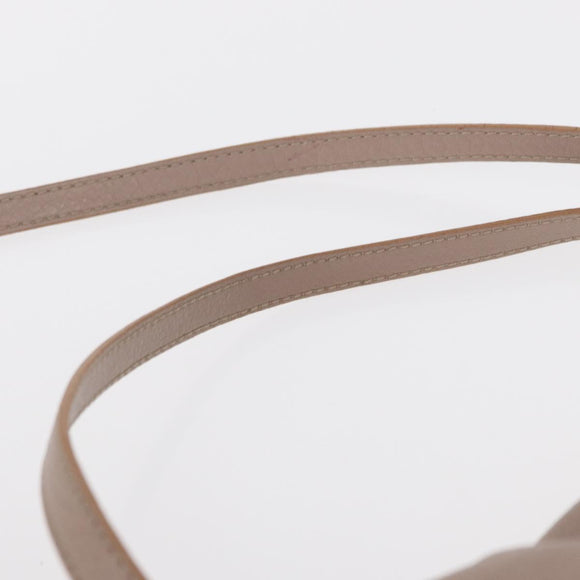 Chloe Lily Hand Bag Leather 2way Pink Gold Silver Auth BA8857