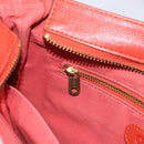 Chloe Shoulder Bag Leather Orange Auth BA8858-20