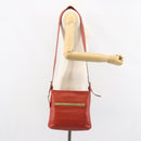 Chloe Shoulder Bag Leather Orange Auth BA8858-23