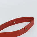 Chloe Shoulder Bag Leather Orange Auth BA8858-8