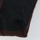 HERMES Fourre Tout Cabass Tote Bag Canvas Bordeaux Auth BA8860-10