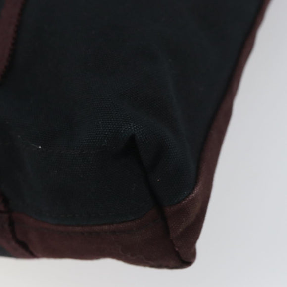 HERMES Fourre Tout Cabass Tote Bag Canvas Bordeaux Auth BA8860