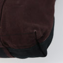 HERMES Fourre Tout Cabass Tote Bag Canvas Bordeaux Auth BA8860-12