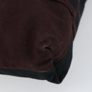 HERMES Fourre Tout Cabass Tote Bag Canvas Bordeaux Auth BA8860-13