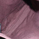 HERMES Fourre Tout Cabass Tote Bag Canvas Bordeaux Auth BA8860-14