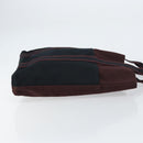 HERMES Fourre Tout Cabass Tote Bag Canvas Bordeaux Auth BA8860-4