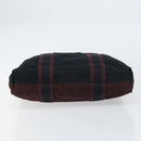 HERMES Fourre Tout Cabass Tote Bag Canvas Bordeaux Auth BA8860-9