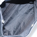 BURBERRY Nova Check Hand Bag Leather Black Silver Auth BA8861-16