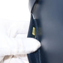 CHANEL iPad Case Caviar Skin Navy CC Auth BA8862-12