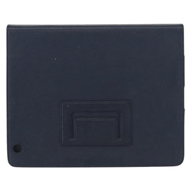 CHANEL iPad Case Caviar Skin Navy CC Auth BA8862 - 0