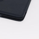 CHANEL iPad Case Caviar Skin Navy CC Auth BA8862-15
