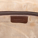 Burberrys Nova Check Hand Bag PVC 2way Beige Gold Auth BA8865-21