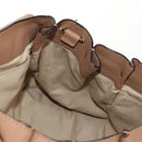 Chloe Elsie Hand Bag Leather 2way Beige Gold Auth BA8869-24