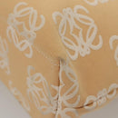 LOEWE Anagram Tote Bag Canvas Beige Auth BA887-16