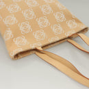 LOEWE Anagram Tote Bag Canvas Beige Auth BA887-6