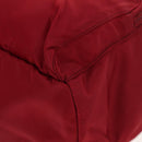 PRADA Backpack Nylon Red Silver Auth BA8871-16