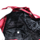 PRADA Backpack Nylon Red Silver Auth BA8871-24