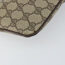 GUCCI GG Supreme Web Sherry Line Bag PVC Beige Gold 904 02 047 Auth BA8872-15