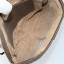 GUCCI GG Supreme Web Sherry Line Bag PVC Beige Gold 904 02 047 Auth BA8872-10