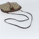 GUCCI GG Supreme Web Sherry Line Bag PVC Beige Gold 904 02 047 Auth BA8872-7