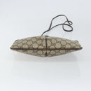 GUCCI GG Supreme Web Sherry Line Bag PVC Beige Gold 904 02 047 Auth BA8872-5