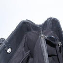 Salvatore Ferragamo Gancini Tote Bag Leather Black Auth BA8875-19