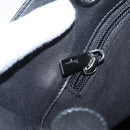 Salvatore Ferragamo Gancini Tote Bag Leather Black Auth BA8875-21