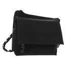 Salvatore Ferragamo Shoulder Bag Nylon Black Auth BA8876-1
