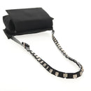 Salvatore Ferragamo Shoulder Bag Nylon Black Auth BA8876-6