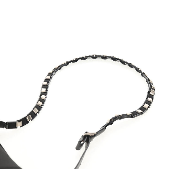 Salvatore Ferragamo Shoulder Bag Nylon Black Auth BA8876