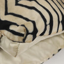 CHANEL Sports Shoulder Bag Nylon White Black CC Auth BA888-13