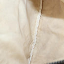 CHANEL Sports Shoulder Bag Nylon White Black CC Auth BA888-21