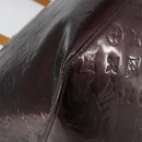 LOUIS VUITTON Monogram Vernis Bellevue GM Tragetasche Amarante M93589 Auth BA8883-16