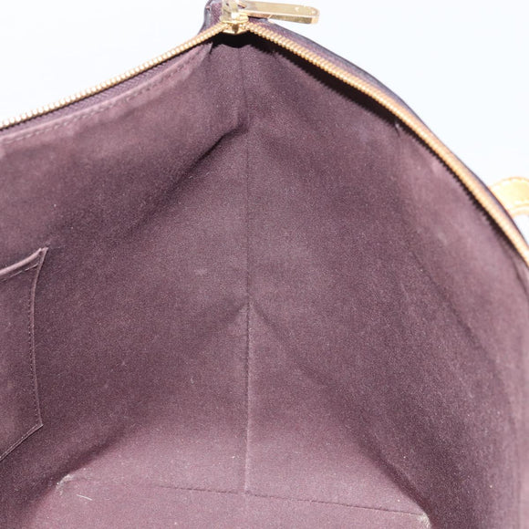 LOUIS VUITTON Monogram Vernis Bellevue GM Tragetasche Amarante M93589 Auth BA8883