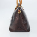 LOUIS VUITTON Monogram Vernis Bellevue GM Tragetasche Amarante M93589 Auth BA8883-3