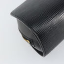 LOUIS VUITTON Epi Dauphine PM Pouch Black M48442 LV Auth BA8885-16
