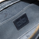 LOUIS VUITTON Epi Dauphine PM Pouch Black M48442 LV Auth BA8885-9