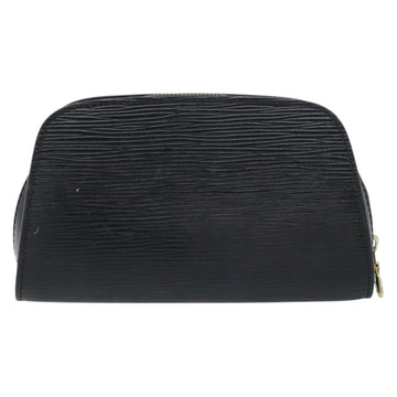 LOUIS VUITTON Epi Dauphine PM Pouch Black M48442 LV Auth BA8885 - 0