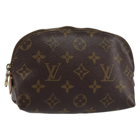 LOUIS VUITTON Monogram Pochette Cosmetic PM Pouch M43998 LV Auth BA8888