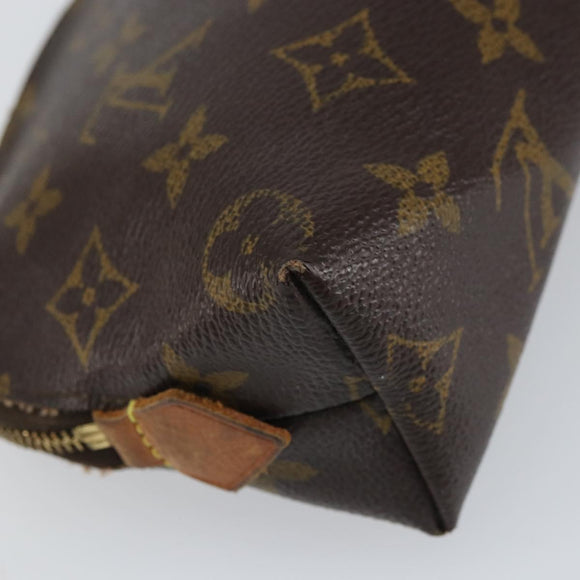 LOUIS VUITTON Monogram Pochette Cosmetic PM Pouch M43998 LV Auth BA8888