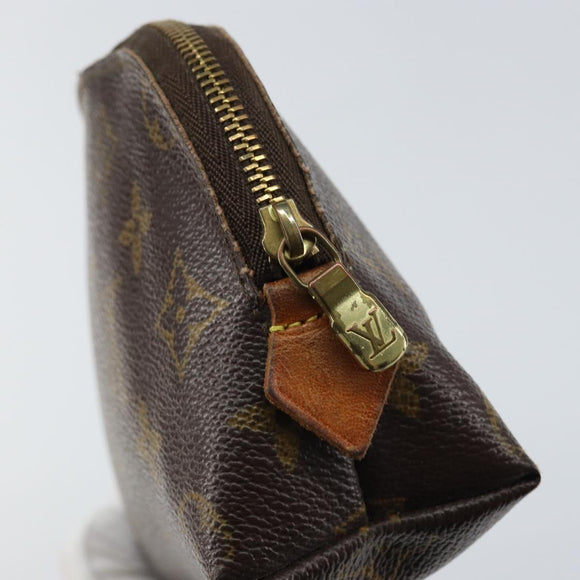 LOUIS VUITTON Monogram Pochette Cosmetic PM Pouch M43998 LV Auth BA8888