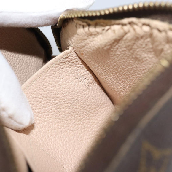 LOUIS VUITTON Monogram Pochette Cosmetic PM Pouch M43998 LV Auth BA8888