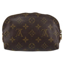 LOUIS VUITTON Monogram Pochette Cosmetic PM Pouch M43998 LV Auth BA8888-2
