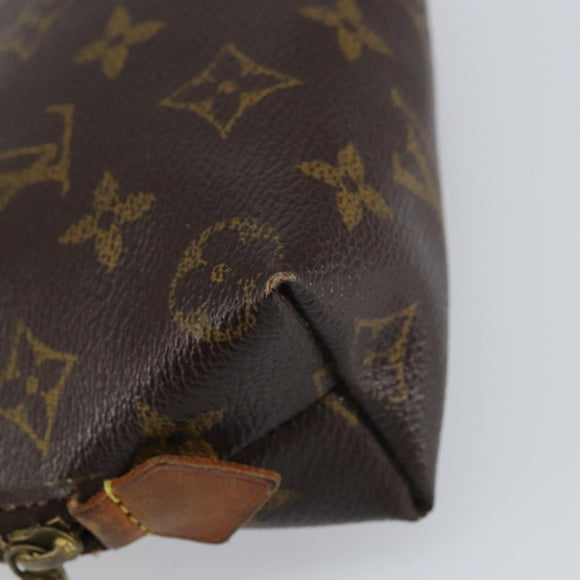 LOUIS VUITTON Monogram Pochette Cosmetic PM Pouch M43998 LV Auth BA8888