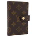 LOUIS VUITTON Monogram Agenda Posh USA Day Planner Cover T56350 LV Auth BA8891-1