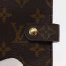 LOUIS VUITTON Monogram Agenda Posh USA Day Planner Cover T56350 LV Auth BA8891-12