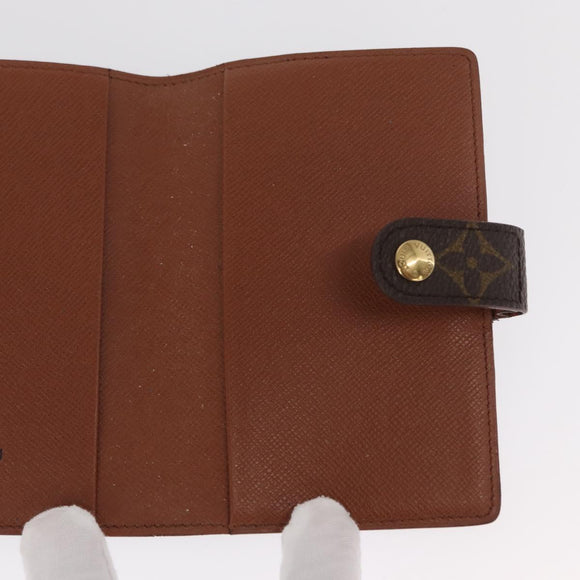 LOUIS VUITTON Monogram Agenda Posh USA Day Planner Cover T56350 LV Auth BA8891