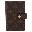 LOUIS VUITTON Monogram Agenda Posh USA Day Planner Cover T56350 LV Auth BA8891-2