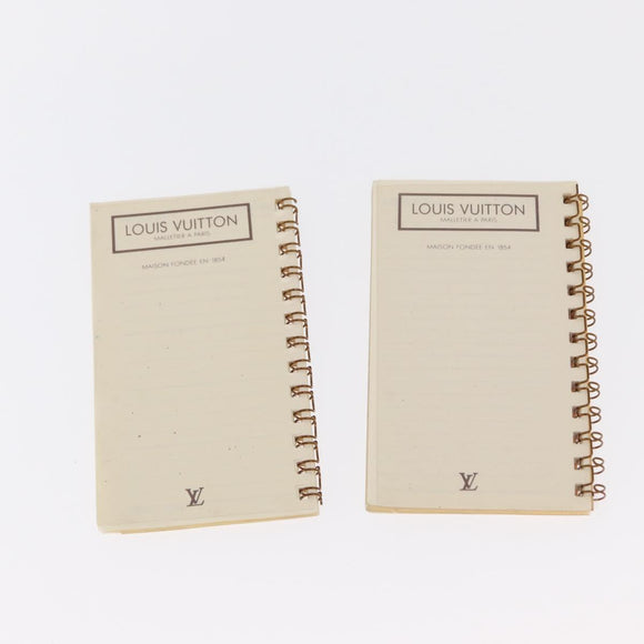 LOUIS VUITTON Monogram Agenda Posh USA Day Planner Cover T56350 LV Auth BA8891