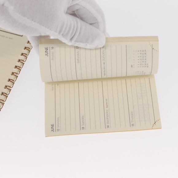 LOUIS VUITTON Monogram Agenda Posh USA Day Planner Cover T56350 LV Auth BA8891